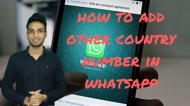 How to Save Bangladesh Number on Whatsapp