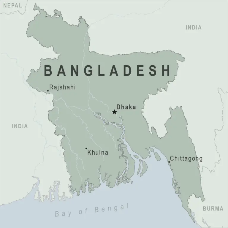How Far is Bangladesh from Usa